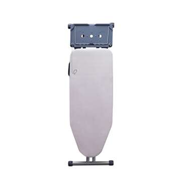 Mabel Home Ironing Board with Extra-Wide Surface, Unique Features & Adjustable Height