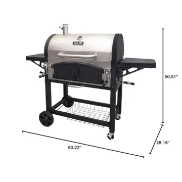Dyna-Glo X-Large Charcoal Grill with Dual Cooking Zones