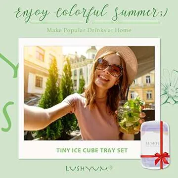 Mini Ice Cube Trays for Freezer with Bin and Scoop, 4 Pack 640 Small Nugget Ice Cube Tray Silicone BPA Free, Tiny Crushed Ice cubes Maker Molds for Chilling Coffee Juice Cocktail Whisky Boba