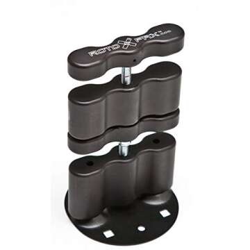 RotopaX RX-EXT Pack Mount Extension,Black, 4