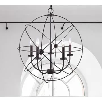 Canarm Sumerside 5 Light Chandelier - Modern & Elegant