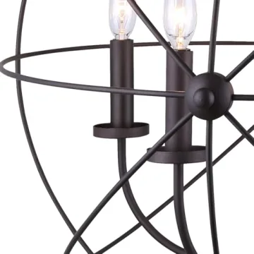Canarm Sumerside 5 Light Chandelier - Modern & Elegant