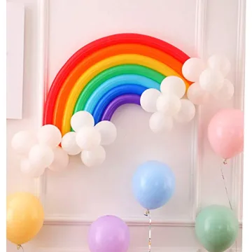 Rainbow Balloons for Any Celebration - Vibrant 67pcs Set