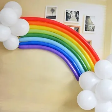 Rainbow Balloons for Any Celebration - Vibrant 67pcs Set