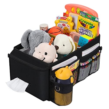 Car Organizer- Car Seat Organizer for Front Seat Back Seat Between Seats, Car Storage Organizer for ...