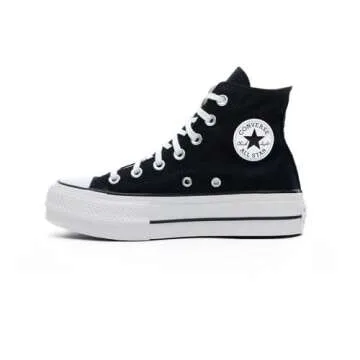 Converse Chuck Taylor All Star High-Top Platform Sneaker Black 7 B (M)