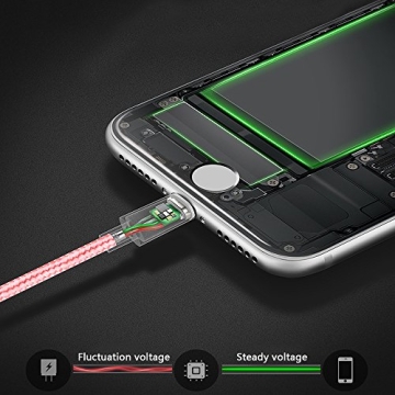 Durable MFi Certified iPhone Charger 4-Pack for Fast Charging