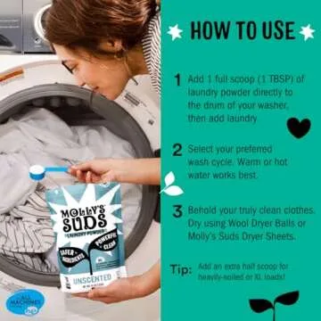 Molly's Suds Original Laundry Detergent for Sensitive Skin