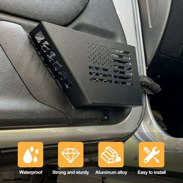 Jeep Wrangler JK Metal Door Storage Box 2007-2018