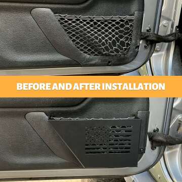 Jeep Wrangler JK Metal Door Storage Box 2007-2018