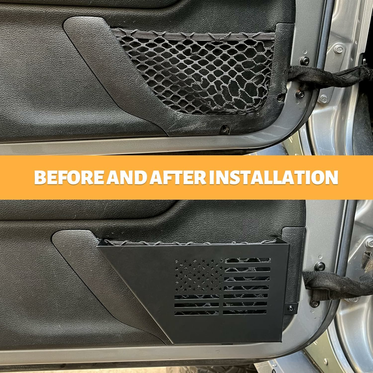 Jeep Wrangler JK Metal Door Storage Box 2007-2018