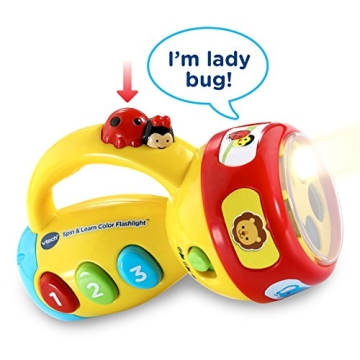 Engaging VTech Spin and Learn Color Flashlight for Toddlers
