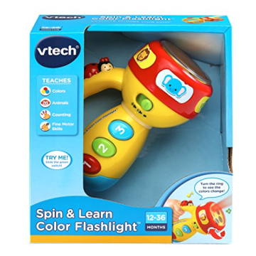Engaging VTech Spin and Learn Color Flashlight for Toddlers