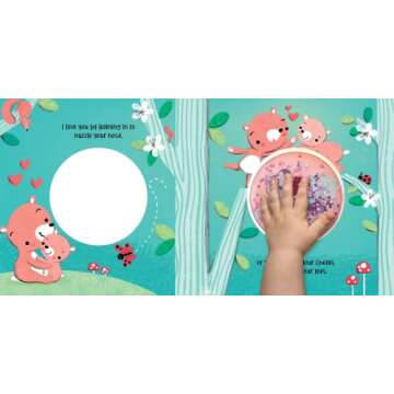 What is Love? - Children's Sensory Storybook with Touch and Feel Fidget Confetti Gel Pouch