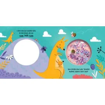 What is Love? - Children's Sensory Storybook with Touch and Feel Fidget Confetti Gel Pouch