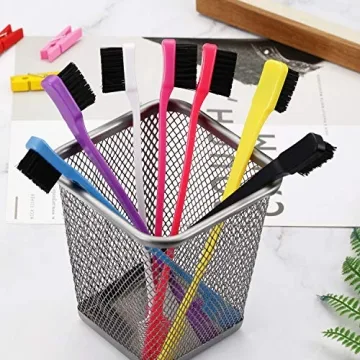 Boao 7 Pieces Edge Brush Combo Pack - Vibrant Hair Styling Tools