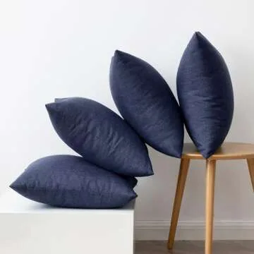 Decorative Waterproof Pillow Covers for Outdoor Comfort