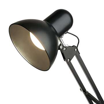 Newhouse Wright Architectural Black Desk Lamp for Stylish Lighting