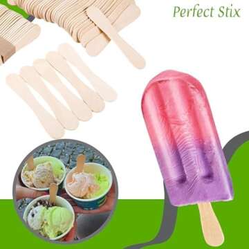 Perfect Stix 3.5" Wooden Taster Spoons - Pack of 1000