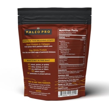PaleoPro Protein Powder Grass-Fed With No Additives