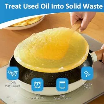 LANBEIDE Cooking Oil Solidifier Powder - Efficient Disposal