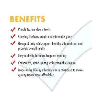 Checkups Dental Dog Treats for Healthy Teeth and Gums