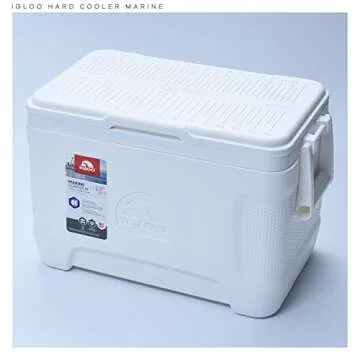 Igloo 25 Quart Marine Contour Cooler for Fishing and Boating
