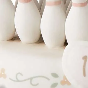 Precious Moments, Growing In Grace, Age 10, Bisque Porcelain Figurine, Brunette Girl, 154037B