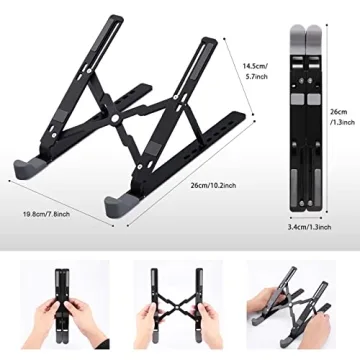 Tynctway Adjustable Laptop Stand - Portable & Durable