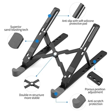 Tynctway Adjustable Laptop Stand - Portable & Durable