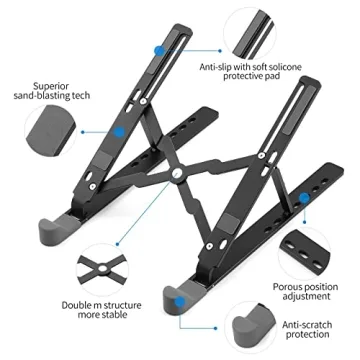 Tynctway Adjustable Laptop Stand - Portable & Durable