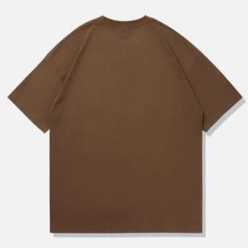 Aelfric Eden Mens 90s Vintage Oversize Shirts Summer Unisex Hipster Printed Casual Tee Streetwear Ha...