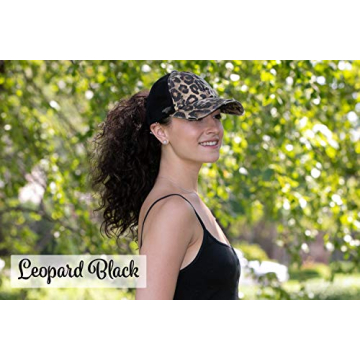 Funky Junque Women's Messy Bun Ponytail Baseball Cap