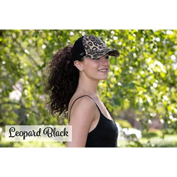 Funky Junque Women's Messy Bun Ponytail Baseball Cap