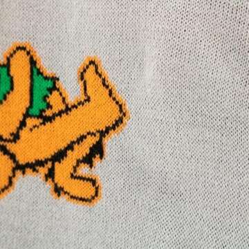 Ripple Junction Grateful Dead Men's Sweater Scattered Dancing Bears Band Christmas Holiday Small