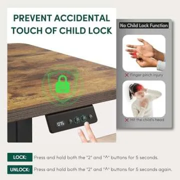 FEZIBO 63" Adjustable L-Shaped Standing Desk - Stylish & Functional