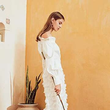 Statement Earrings for Women with Dangling Rhinestone,Aretes De Mujer De Moda,Costume Colorful Jewelry Stud Earring by Holylove (Orange)