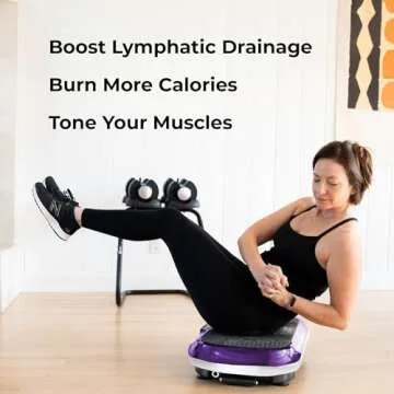 Lifepro Waver Vibration Plate for Full-Body Home Workouts
