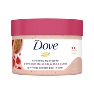 Dove Scrub Pomegranate & Shea Butter Body Polish for Silky Skin