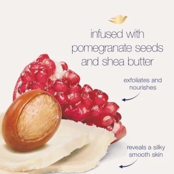 Dove Scrub Pomegranate & Shea Butter Body Polish for Silky Skin