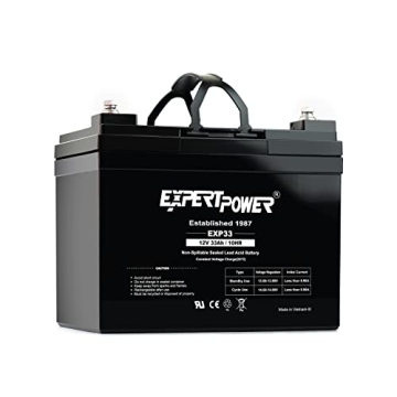 ExpertPower 12v 33ah Deep Cycle Battery for Reliable Power