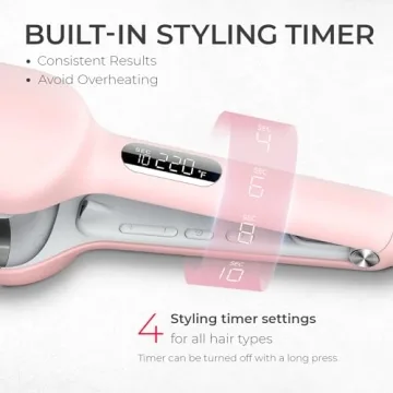 TYMO ROVY Beach Waves Curling Wand - 3 Barrel