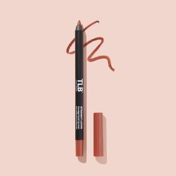 The Lip Bar | Straight Line Lip Liner | Vegan & Cruelty Free | Straight Lovin' - Mid Tone Taupe