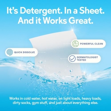 Earth Breeze Laundry Detergent Sheets - Eco-Friendly Cleaning