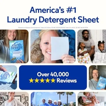 Earth Breeze Laundry Detergent Sheets - Eco-Friendly Cleaning