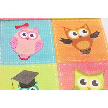 60 Pack Owl-Themed Cocktail Napkins for Parties