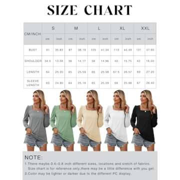 Elegant Sherosa Long Sleeve Square Neck Top for Women