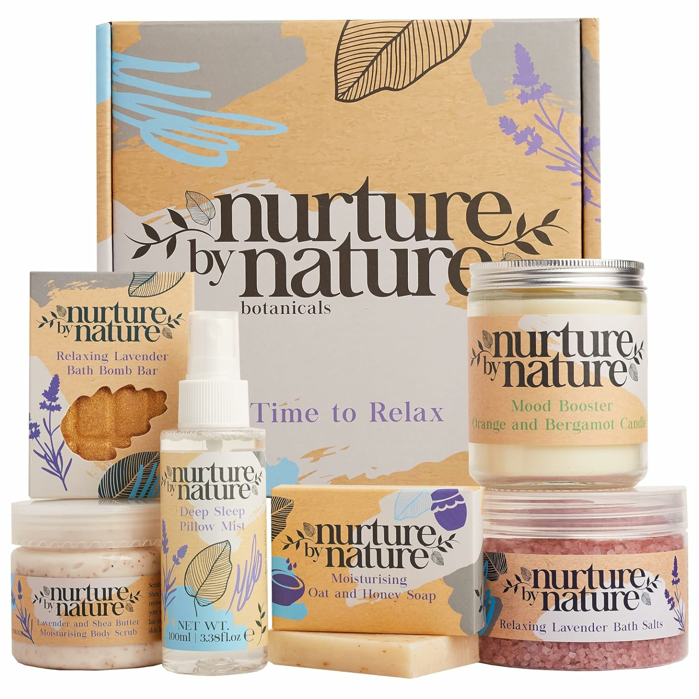Ultimate Mothers Day Spa Gift Kit: Relax & Calm