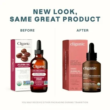 Cliganic Organic Jojoba Oil 100% Pure & Versatile 2oz