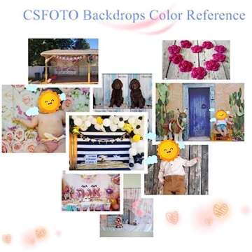 CSFOTO 7x5ft Big Bright Window Backdrop Zoom Room Background Window Garden Backdrop for Wall Zoom Living Room Office Backdrop for Video Conference Backdrops for Video Recording